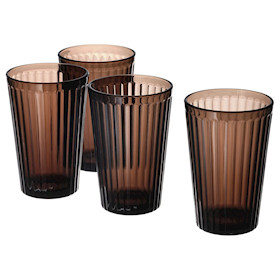 Glass set IKEA Vardagen 4 pieces 430 ml
